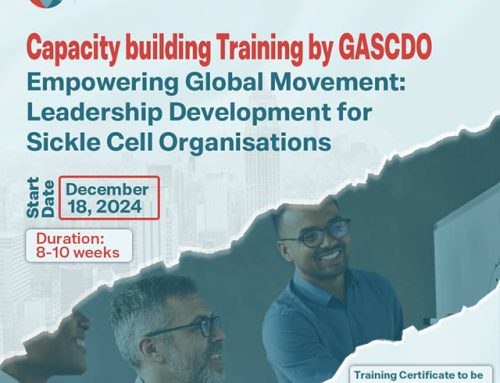 GASCDO Announces the Capacity Building Program to Empowering Global Movement: Leadership Development for Sickle Cell Organizations